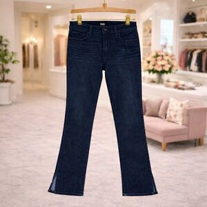 PAIGE Hoxton Straight High Rise Jeans Dark Wash Transcend NWOT Size 24